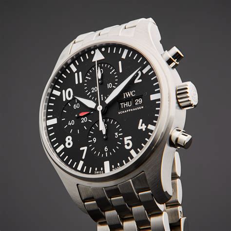 iwc chronograph automatic manual|iwc chronograph automatic price.